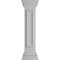 Ekena Millwork 8"W x 40"H Straight Newel Post with Panel, Flat Capital & Base Trim (Installation kit included) NWL08X40SPF0B0 - alternate 6